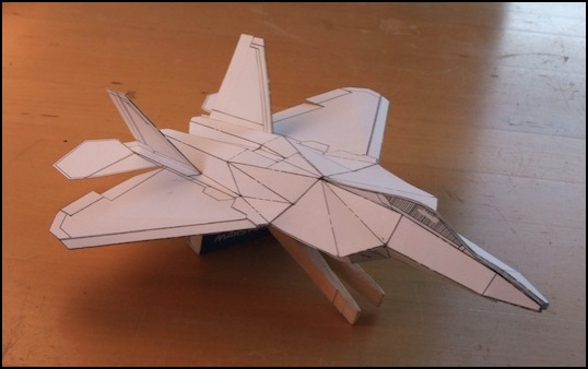 F-22 model